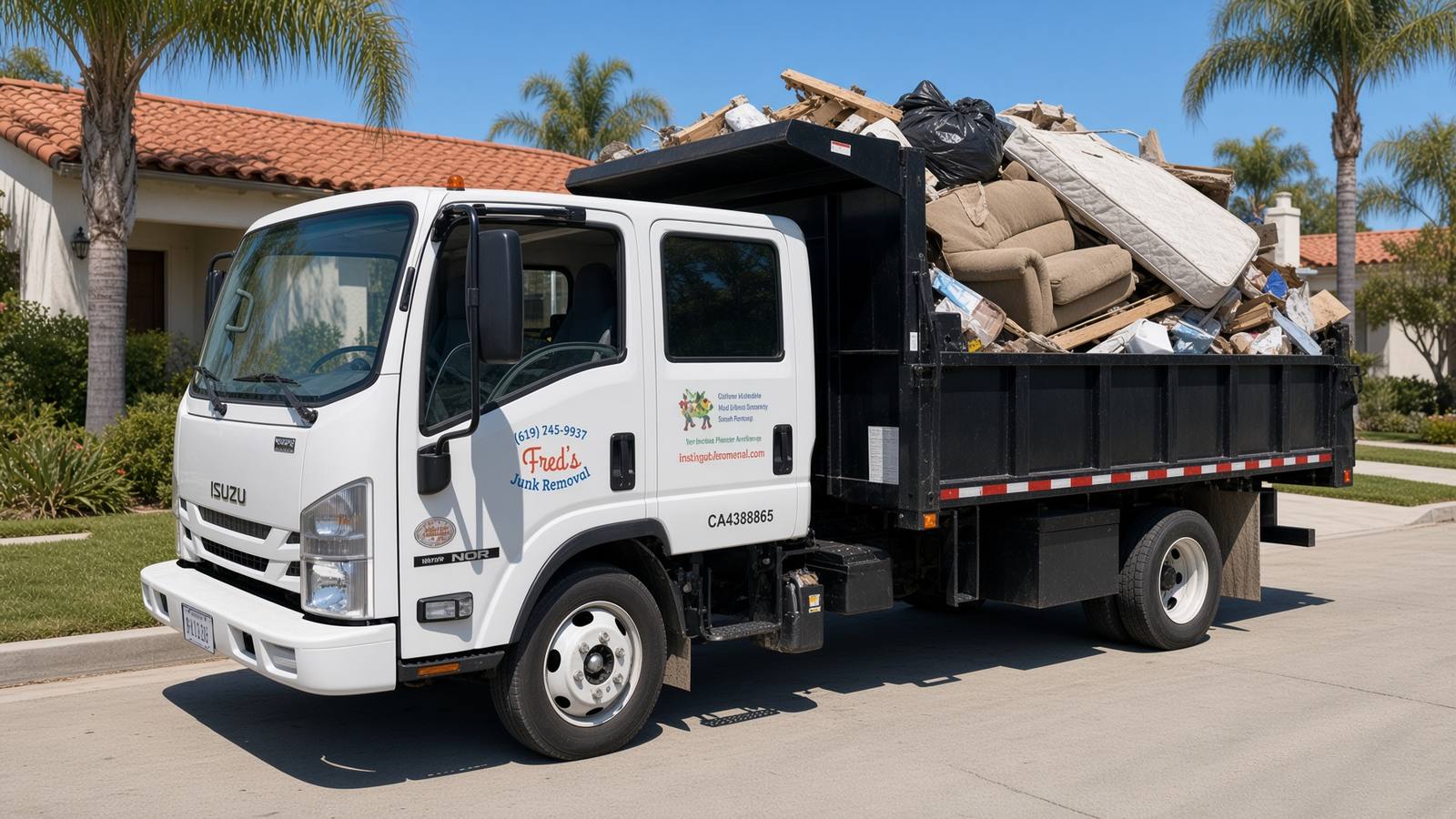 Fred's Junk Removal photo from their website